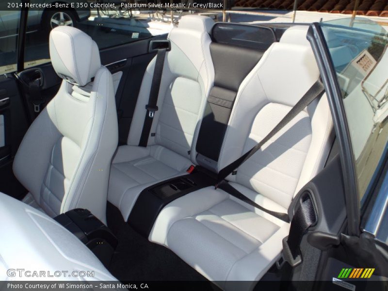 Paladium Silver Metallic / Grey/Black 2014 Mercedes-Benz E 350 Cabriolet
