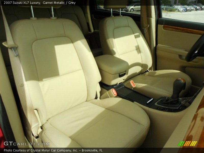 Garnet Metallic / Grey 2007 Suzuki XL7 Luxury