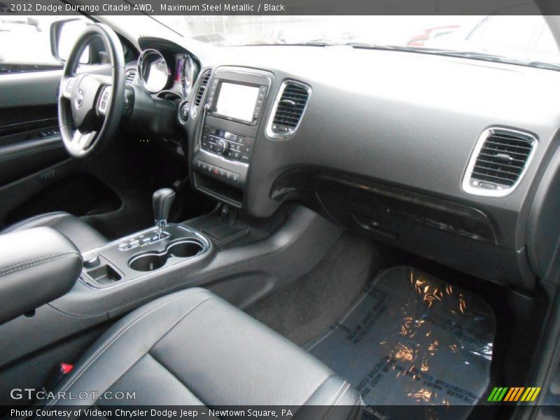Maximum Steel Metallic / Black 2012 Dodge Durango Citadel AWD