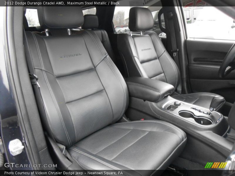 Maximum Steel Metallic / Black 2012 Dodge Durango Citadel AWD