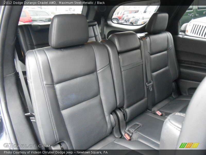 Maximum Steel Metallic / Black 2012 Dodge Durango Citadel AWD