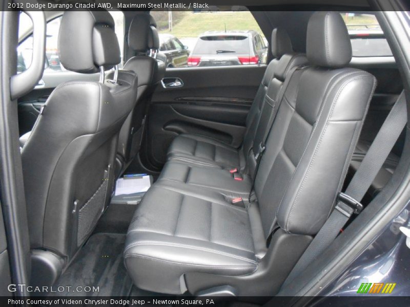 Maximum Steel Metallic / Black 2012 Dodge Durango Citadel AWD