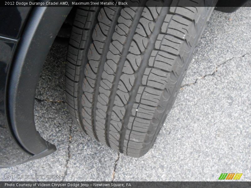 Maximum Steel Metallic / Black 2012 Dodge Durango Citadel AWD