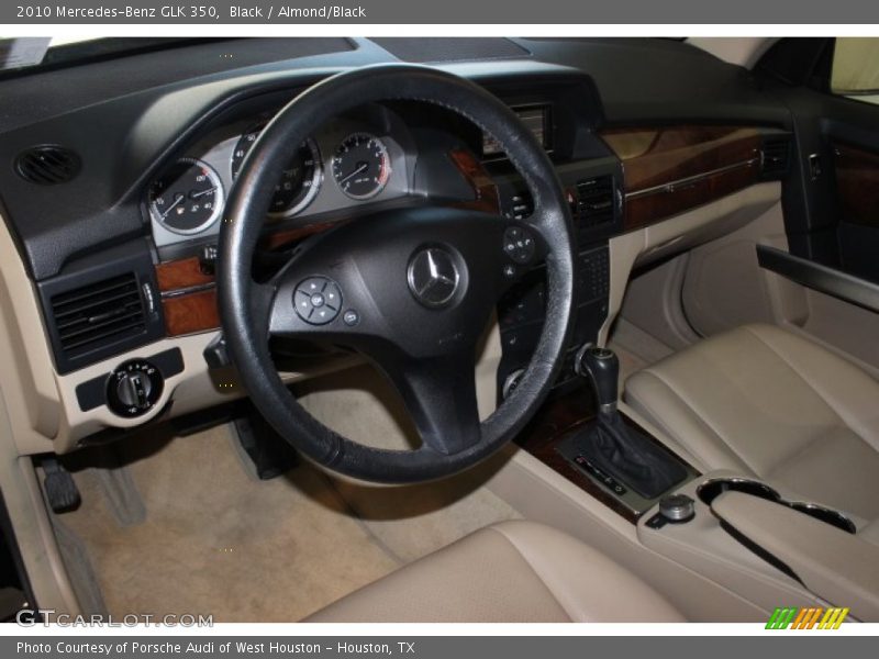 Black / Almond/Black 2010 Mercedes-Benz GLK 350
