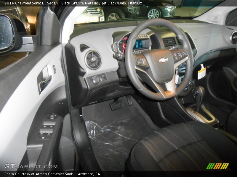 Black Granite Metallic / Jet Black/Dark Titanium 2014 Chevrolet Sonic LT Sedan