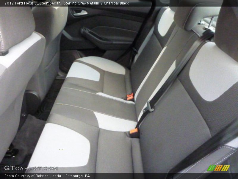 Sterling Grey Metallic / Charcoal Black 2012 Ford Focus SE Sport Sedan