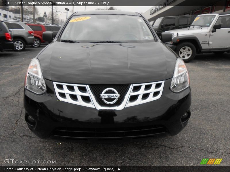 Super Black / Gray 2012 Nissan Rogue S Special Edition AWD