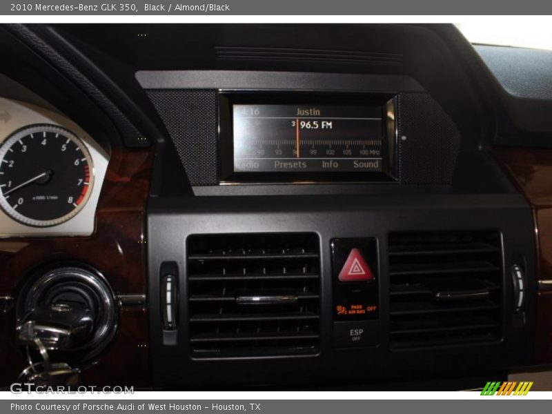Black / Almond/Black 2010 Mercedes-Benz GLK 350