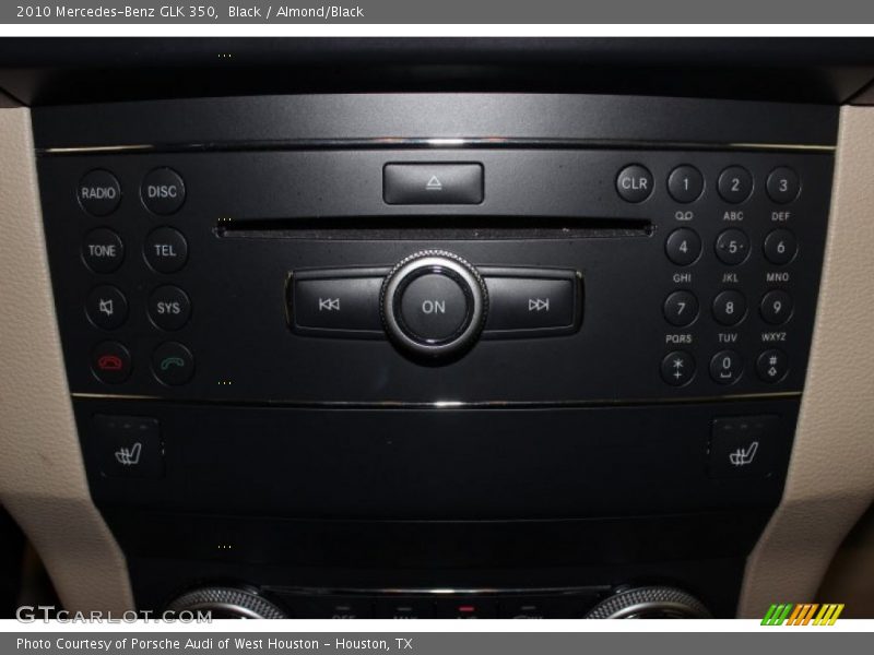 Black / Almond/Black 2010 Mercedes-Benz GLK 350