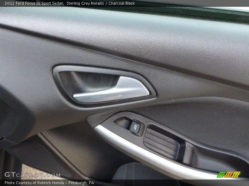 Sterling Grey Metallic / Charcoal Black 2012 Ford Focus SE Sport Sedan