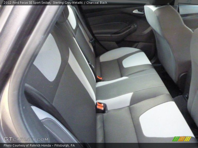 Sterling Grey Metallic / Charcoal Black 2012 Ford Focus SE Sport Sedan