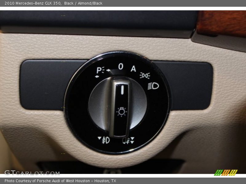 Black / Almond/Black 2010 Mercedes-Benz GLK 350