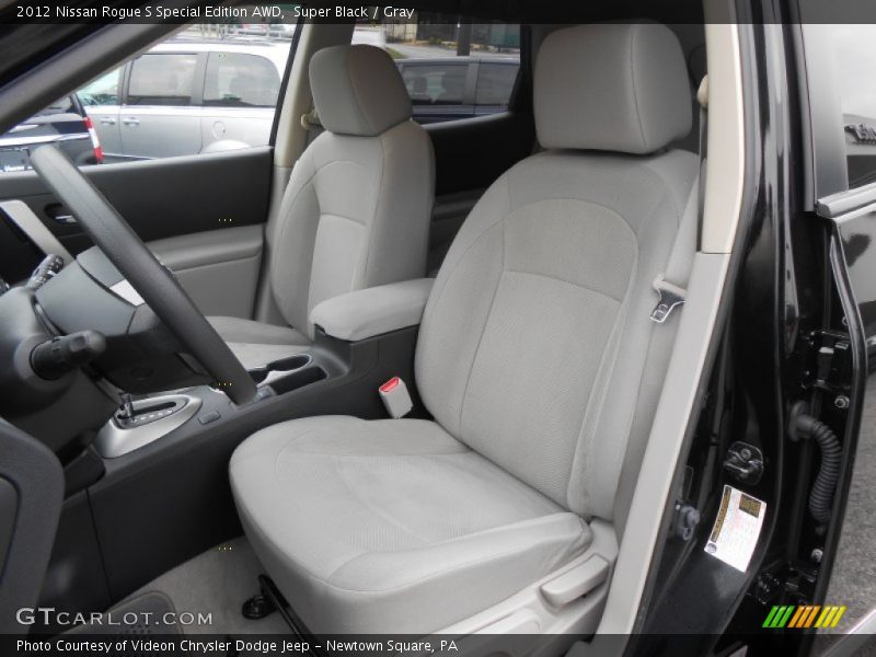 Super Black / Gray 2012 Nissan Rogue S Special Edition AWD