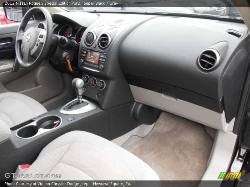 Super Black / Gray 2012 Nissan Rogue S Special Edition AWD