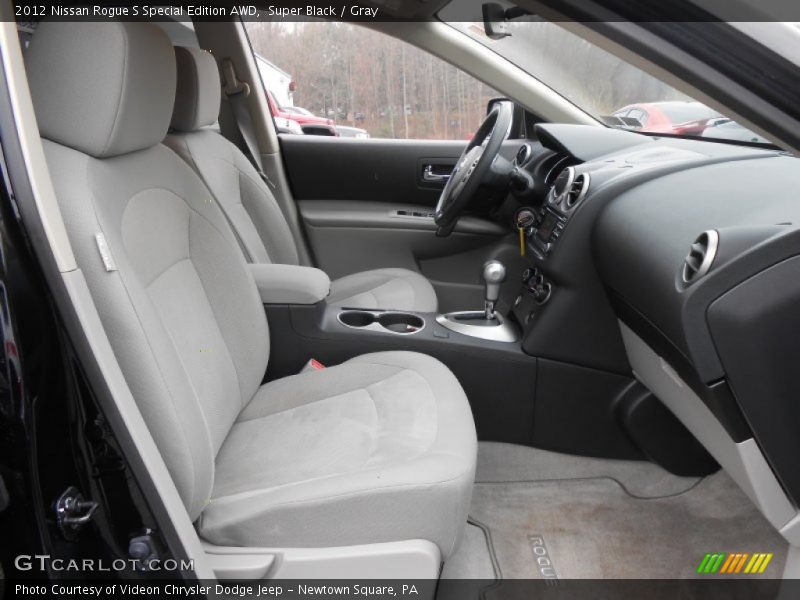 Super Black / Gray 2012 Nissan Rogue S Special Edition AWD