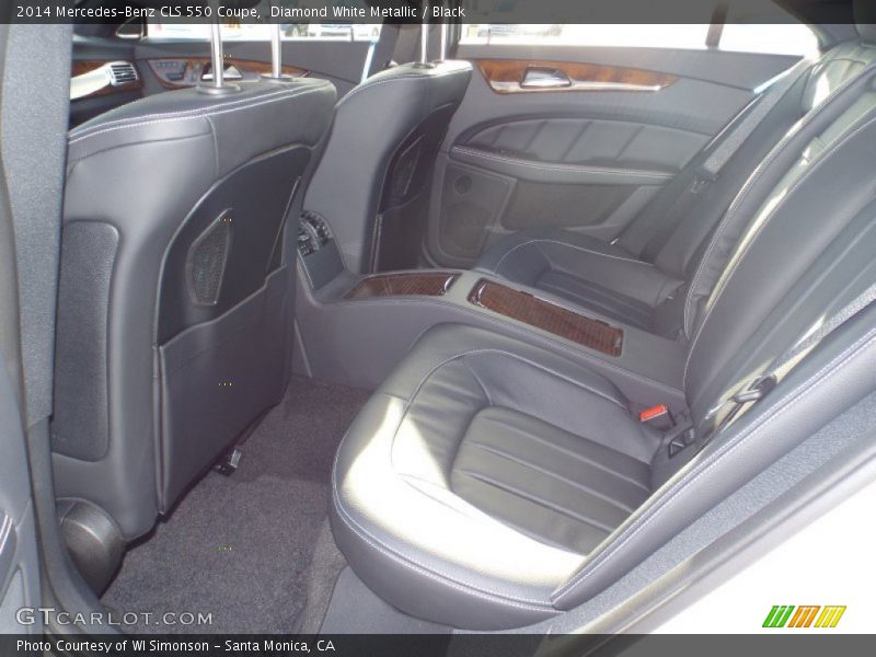 Diamond White Metallic / Black 2014 Mercedes-Benz CLS 550 Coupe