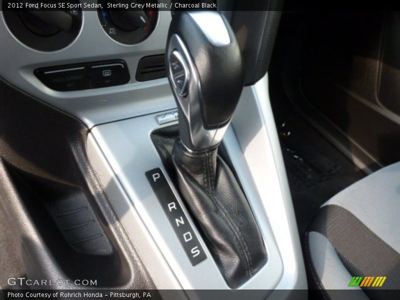 Sterling Grey Metallic / Charcoal Black 2012 Ford Focus SE Sport Sedan
