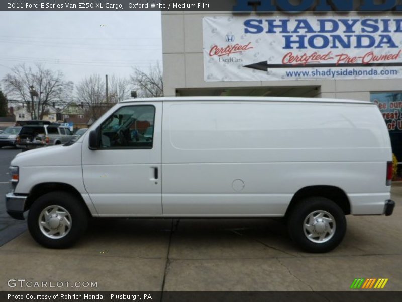 Oxford White / Medium Flint 2011 Ford E Series Van E250 XL Cargo
