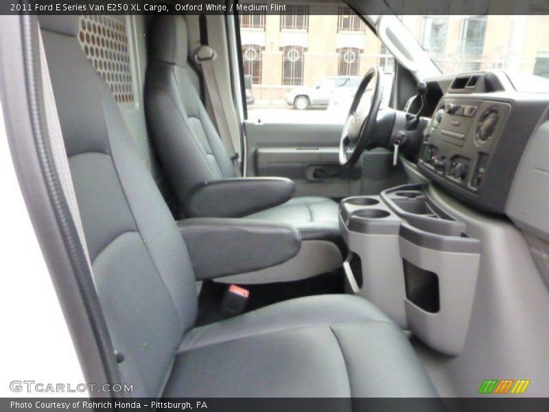 Oxford White / Medium Flint 2011 Ford E Series Van E250 XL Cargo