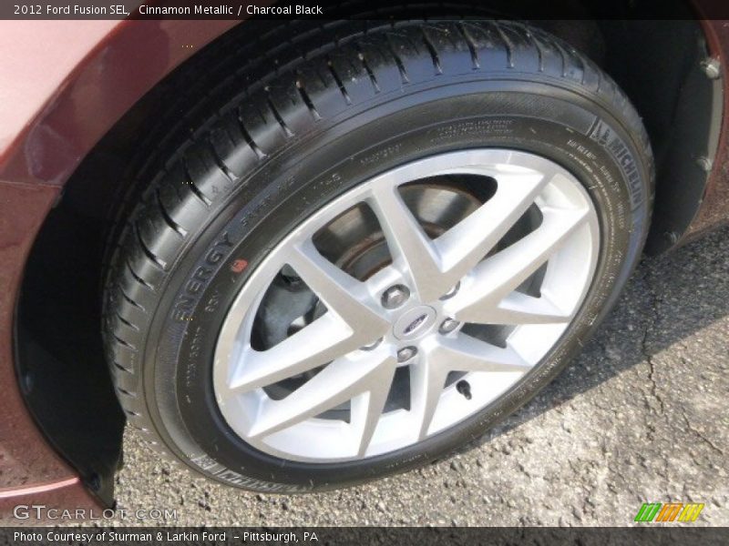 Cinnamon Metallic / Charcoal Black 2012 Ford Fusion SEL