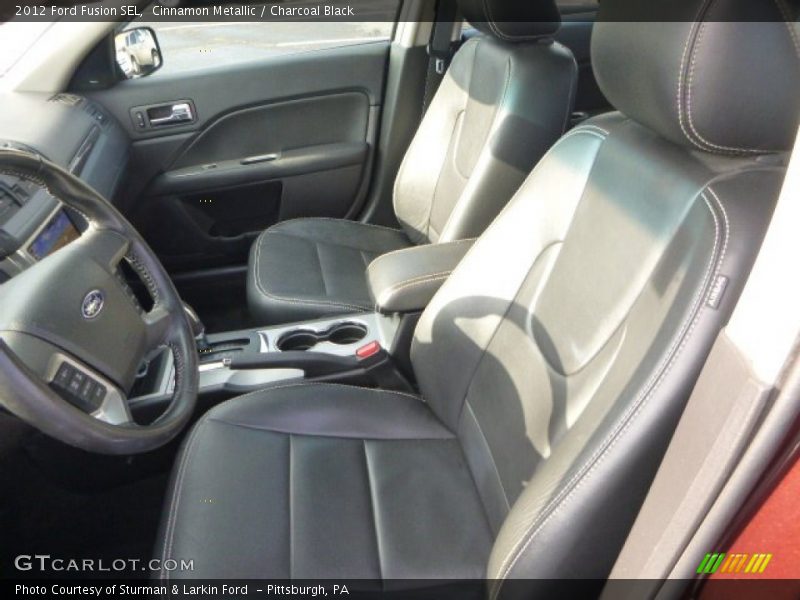 Cinnamon Metallic / Charcoal Black 2012 Ford Fusion SEL