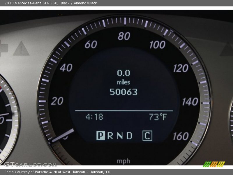 Black / Almond/Black 2010 Mercedes-Benz GLK 350