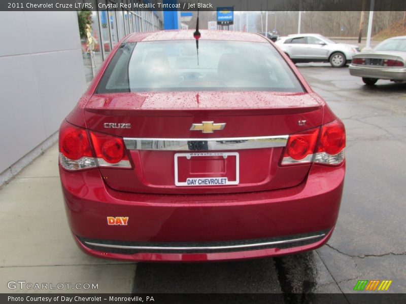 Crystal Red Metallic Tintcoat / Jet Black 2011 Chevrolet Cruze LT/RS