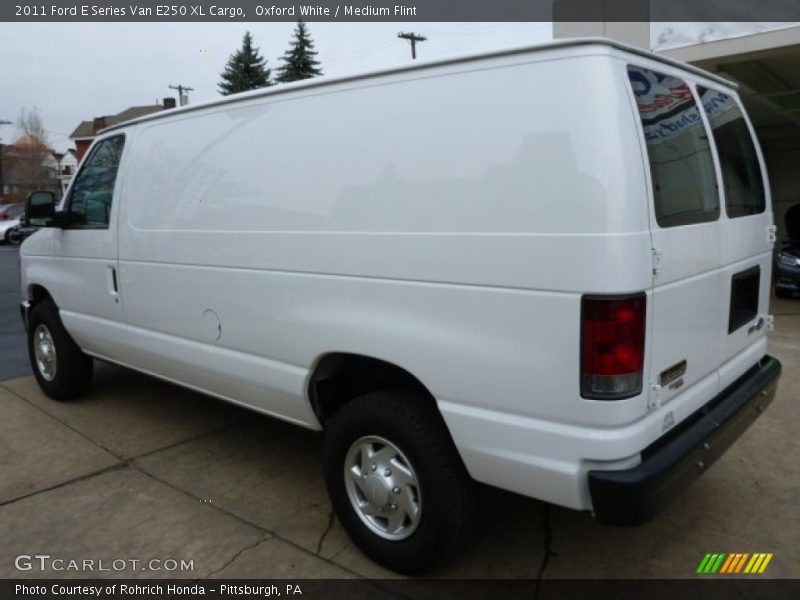 Oxford White / Medium Flint 2011 Ford E Series Van E250 XL Cargo