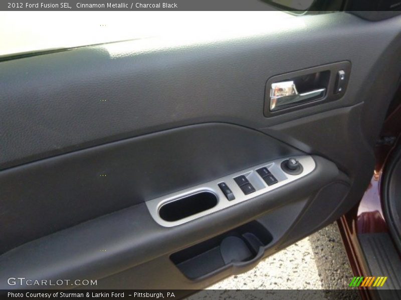 Cinnamon Metallic / Charcoal Black 2012 Ford Fusion SEL