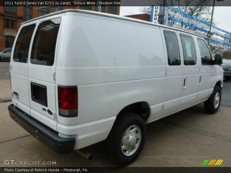 Oxford White / Medium Flint 2011 Ford E Series Van E250 XL Cargo