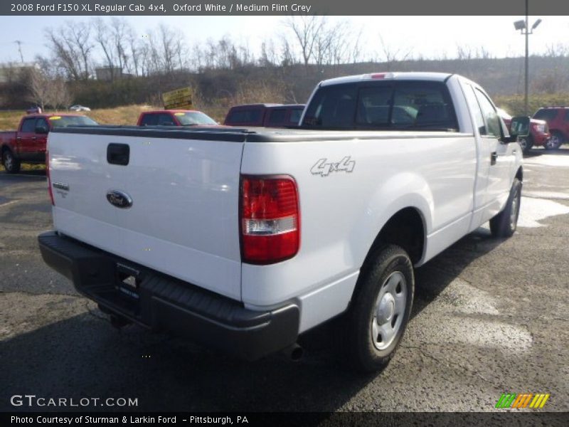 Oxford White / Medium Flint Grey 2008 Ford F150 XL Regular Cab 4x4