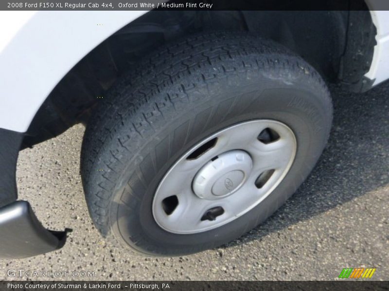 Oxford White / Medium Flint Grey 2008 Ford F150 XL Regular Cab 4x4