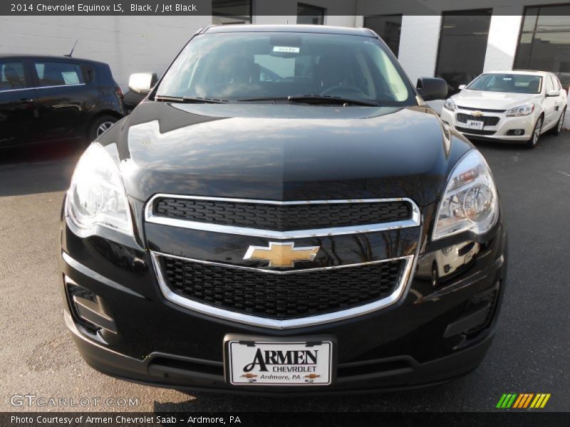 Black / Jet Black 2014 Chevrolet Equinox LS
