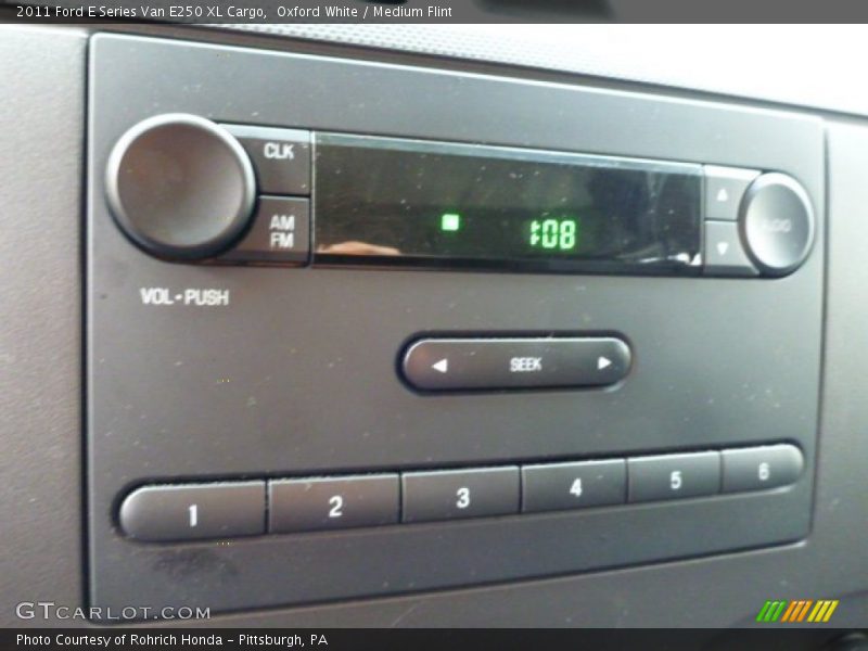 Oxford White / Medium Flint 2011 Ford E Series Van E250 XL Cargo