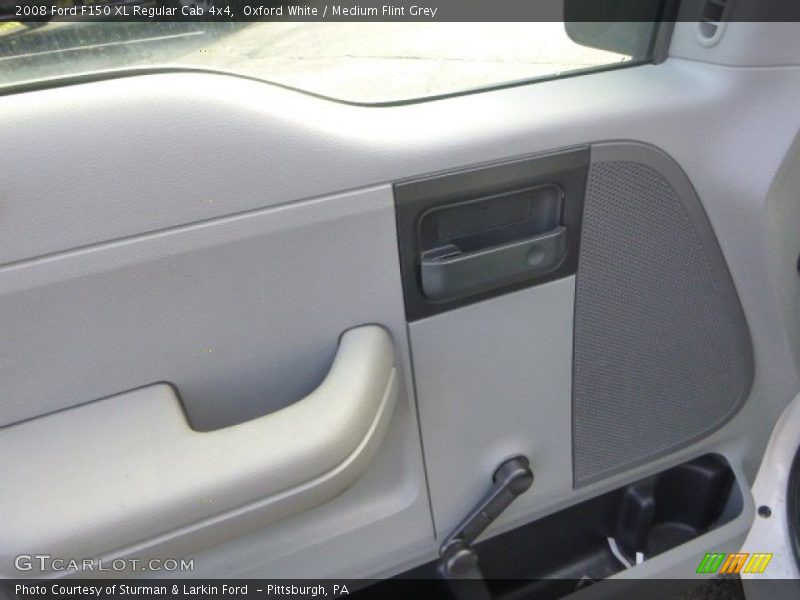 Oxford White / Medium Flint Grey 2008 Ford F150 XL Regular Cab 4x4