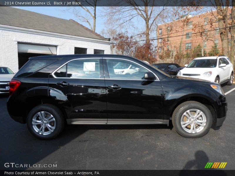 Black / Jet Black 2014 Chevrolet Equinox LS