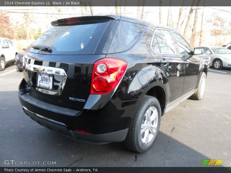 Black / Jet Black 2014 Chevrolet Equinox LS