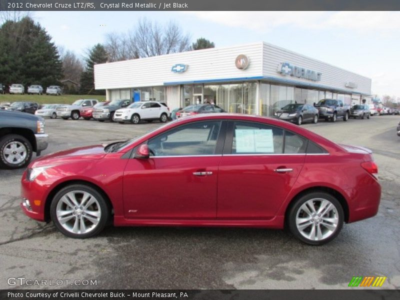 Crystal Red Metallic / Jet Black 2012 Chevrolet Cruze LTZ/RS