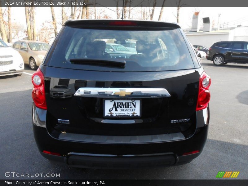 Black / Jet Black 2014 Chevrolet Equinox LS