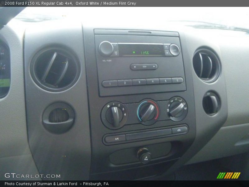 Oxford White / Medium Flint Grey 2008 Ford F150 XL Regular Cab 4x4