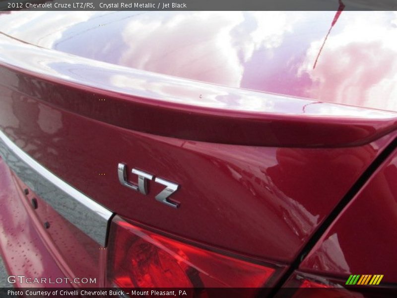 Crystal Red Metallic / Jet Black 2012 Chevrolet Cruze LTZ/RS
