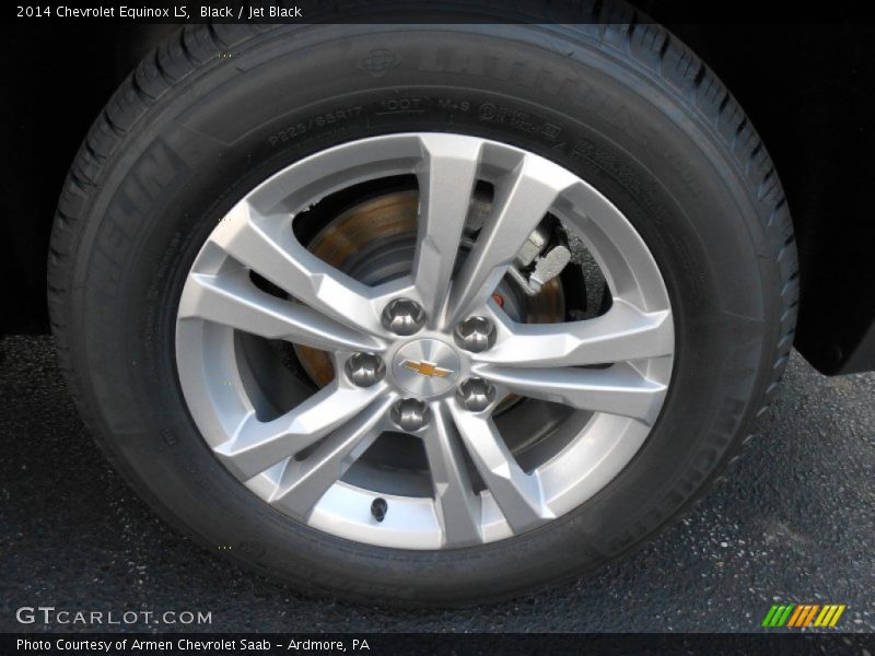 Black / Jet Black 2014 Chevrolet Equinox LS