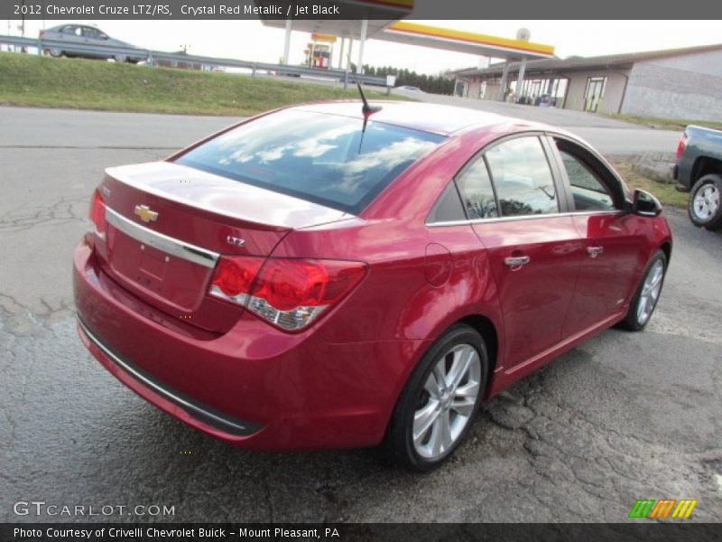 Crystal Red Metallic / Jet Black 2012 Chevrolet Cruze LTZ/RS