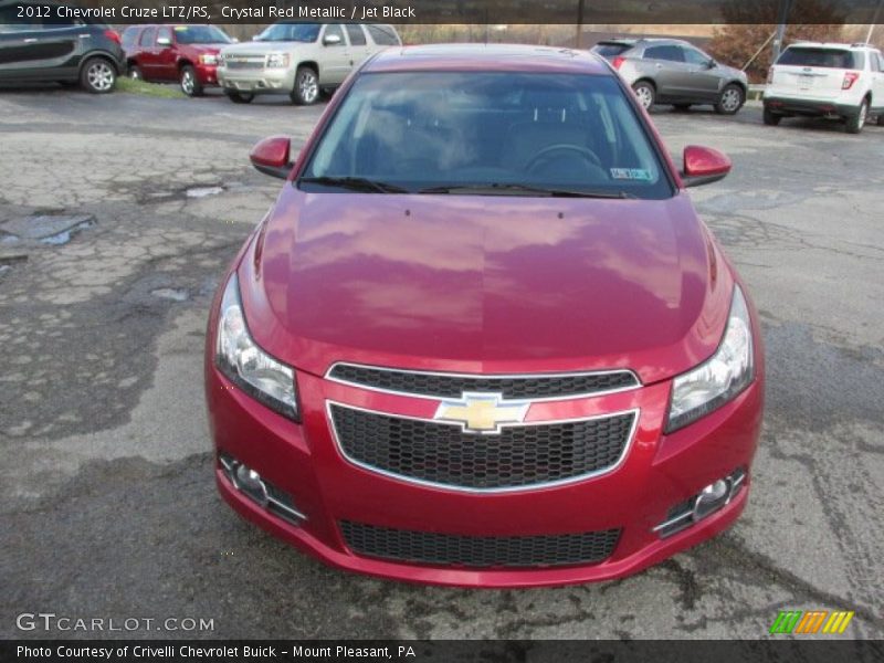 Crystal Red Metallic / Jet Black 2012 Chevrolet Cruze LTZ/RS