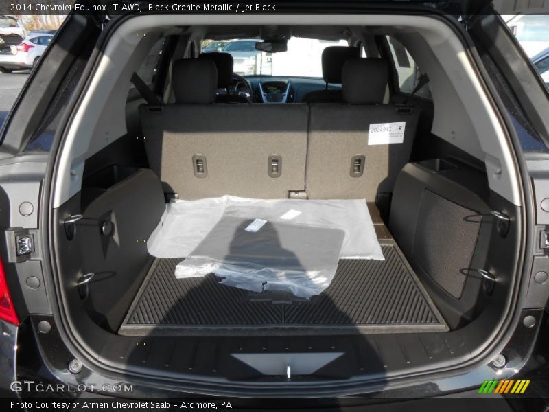 Black Granite Metallic / Jet Black 2014 Chevrolet Equinox LT AWD