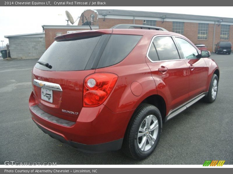 Crystal Red Tintcoat / Jet Black 2014 Chevrolet Equinox LT
