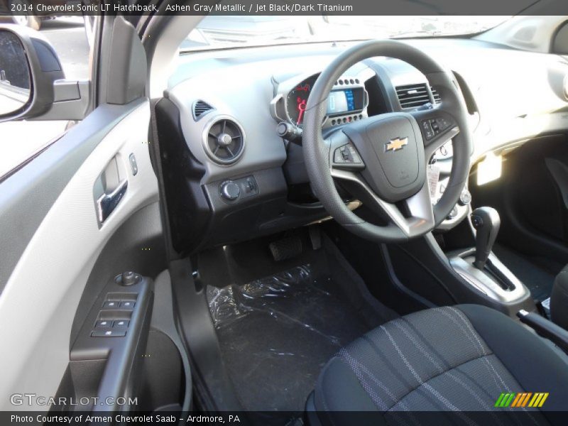 Jet Black/Dark Titanium Interior - 2014 Sonic LT Hatchback 