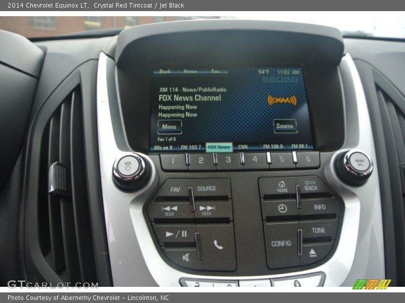 Crystal Red Tintcoat / Jet Black 2014 Chevrolet Equinox LT