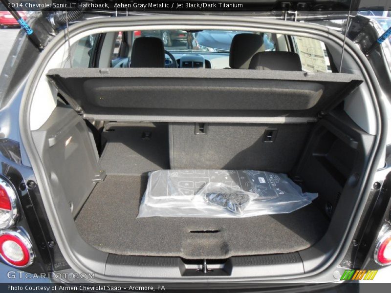  2014 Sonic LT Hatchback Trunk