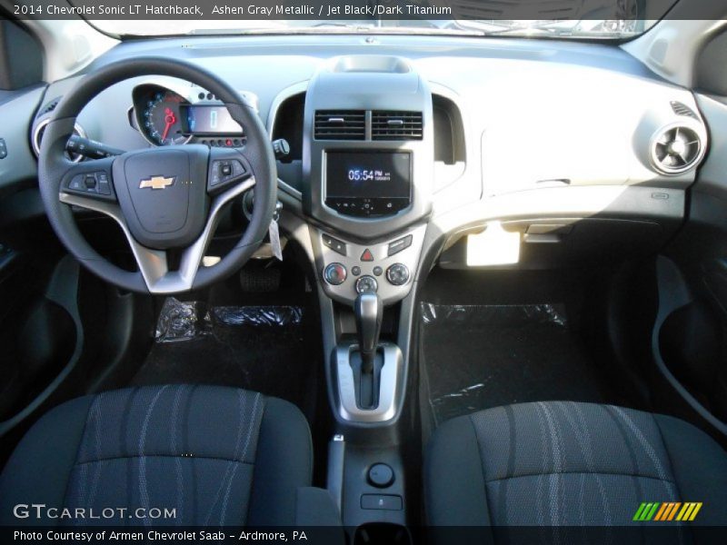 Ashen Gray Metallic / Jet Black/Dark Titanium 2014 Chevrolet Sonic LT Hatchback